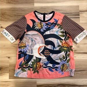 Scotch & Soda Multicolor Graphic Top